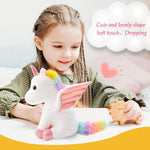 Sew Butiful 8" Unicorn Stuffed Animal - Cute Plush Toy Gift for 3-8 Year Old Girls, Soft Birthday Present for Baby, Toddler, Kids, Decor