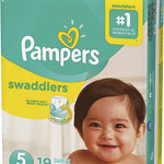 Pampers Swaddlers Active Baby Diapers Size 5 19 Count