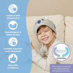 3.0 - Original Toddler Headphones, Kids Headband Headphones - Bluetooth Wireless Headband - Comfortable Headphones for Plane - Safe Volume Limit - Adjustable, Travel, School, and Sleep (Finny)