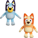 Bingo & Bluey Plush Toys Bundle – Exclusive 2-Pack Soft Bluey Toys, Deluxe Fabric, Embroidered Detail, Plush Characters for Show Time or Story Time
