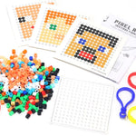 Tara Toys Minecraft Pixel Art Bead Kit Activity, 800 Beads | Templates & Pegboards included, Build Minecraft Pixel Characters & Tools Creative Craft Toy for Kids Ages 6+ by Tara Toys