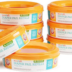Munchkin Arm & Hammer Diaper Pail Refills, Lavender, 8 Pack
