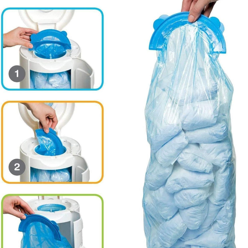Diaper Pail Refill Bags, 1088 Counts, 34 Bags, Fully Compatible with Arm&Hammer Disposal System
