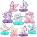 Colorful Honeycomb Centerpieces for Vibrant Birthday Celebrations