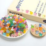 GWAHSA 240pcs Luminous Mini Resin Ducks, Tiny Animals Bulk Glow in The Dark Small Plastic Miniature Ducks Figures for Dollhouse Decor Micro Garden Home Landscape Aquarium Craft Gifts Party Favors Toys