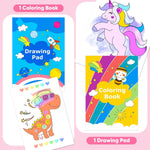 iBayam Art Supplies, 149-Pack Drawing Kit Painting Art Set Kits, Pink Box | Arts and Crafts for Kids Girls Boys Gifts, with Coloring Book, Crayons, Pastels, Pencils, Watercolor Pens & Cakes