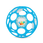 Bright Starts Oball Classic Ball - BPA-Free Infant Toy in Vibrant Colors, 4-Inch