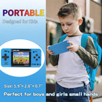 Handheld Game Console for Kids: 220 Retro Video Games, 3" LCD, Rechargeable Battery