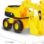 Cat Construction 7" Dump Truck, Loader & Excavator Toys Combo Pack for Kids 3+