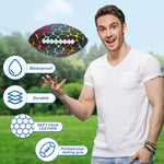 Jasonwell Pool Beach Water Football - Strong Grip Waterproof Football for All-Weather Play Pool Toys Beach Games Outdoor Sports Lake Toy Christmas Birthday Gifts for Kids Boys Teens Adults