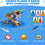 Smartivity DIY 2in1 Hydraulic Paper Airplanes & Darts Launcher STEM Toy for Kids Ages 6-12