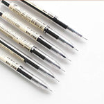 BEMLP Gel Ink Pen Japanese Style Liquid Ink Rollerball Pens Quick Drying 0.35mm Ultra Fine Point Ballpoint Maker Pen Premium for Office School Stationery Supply,12 Pcs/Set, Black