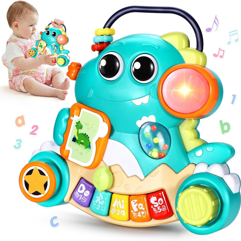 6-12 Months Baby Piano Toy, Light Up Music, Educational Piano Keyboard, 1 Year Old Boy, Girl Toy Gift