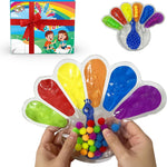 ZICOTO Color Sorting Toys: Enhance Toddler's Fine Motor & Cognitive Skills with Montessori-Inspired Learning
