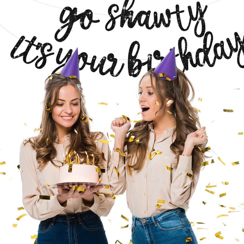 beishida go shawty it's your birthday banner no diy hip hop theme