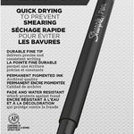 SHARPIE Felt Tip Pens, Fine Point (0.4Mm) Felt Tip Markers, Journaling Pens, Art Markers, Drawing Markers, Black, 4 Count