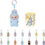POP MART THE Monster Pin for Love Series (A–M) Mini Labubu Doll Blind Box Mystery Box Keychain – Vinyl Plush Pendant, Bag Charms, Collectible Holiday & Birthday Gift for Kids & Adults, Single Box