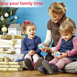 Vdealen Magic Rainbow Puzzle Ball, Fidget Ball Puzzle Brain Teaser Fidget Toy for Boys & Girls- Birthday Party Easter Valentines Christmas Stocking Stuffers for Kids Teen & Adults(Off White)
