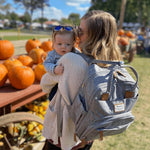 RUVALINO Baby Diaper Bag Backpack with Changing Pad, Baby Shower Gifts | Baby Essentials, Waterproof Travel Baby Bags for Mom Dad Girl Boy, Insulated Bottle Holders, Pacifier Case, Large Capacity