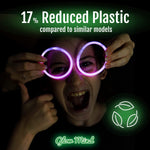 100 Ultra Bright Glow Sticks Party Pack - 8" Glowsticks Party Favors with Bracelets and Necklaces