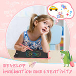 eooCoo toddler LCD writing tablet for kids, 2 pack, 8.5 inch, travel essentials for boys and girls aged 3-5