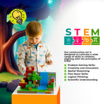 Magnetic Blocks Cubes 128PCS - STEM Cube Building Blocks & Magnet Tiles, Fidget, Montessori for Kids Ages 3-5 & 5-7 & 8-12, Magnetic Kit Cubes, Construction Magnet Toys Blocks Birthday Gifts