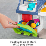Fisher-Price Little People Toddler Toy Friends Together Play House Pretend Playset with Learning Songs for Preschool Kids Ages 1+ Years