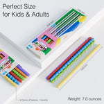 Flexible Sensory Fidget Sticks for Kids,6PCS Sensory Fidget Toys for Stress Anxiety Autistic ADHD,Calm Down Travel Airplane Essentials Toys,Stuffers Gifts for Teens Boys Girls