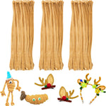 Pipe Cleaners Craft Bulk - 200pcs Arts Crafts, Chenille Stems Art Supplies for Projects, DIY Room Decor, Christmas Decorations