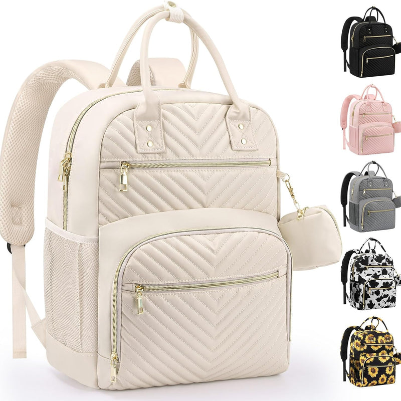 Pritent Diaper Bag Backpack, Baby Bag Backpack Baby Essentials for Mom Dad | With Pacifier Case, Diaper Bags, Baby Diaper Bag, Insulated Pocket, Diaper Backpack for Baby Girl Boy(Black,M)