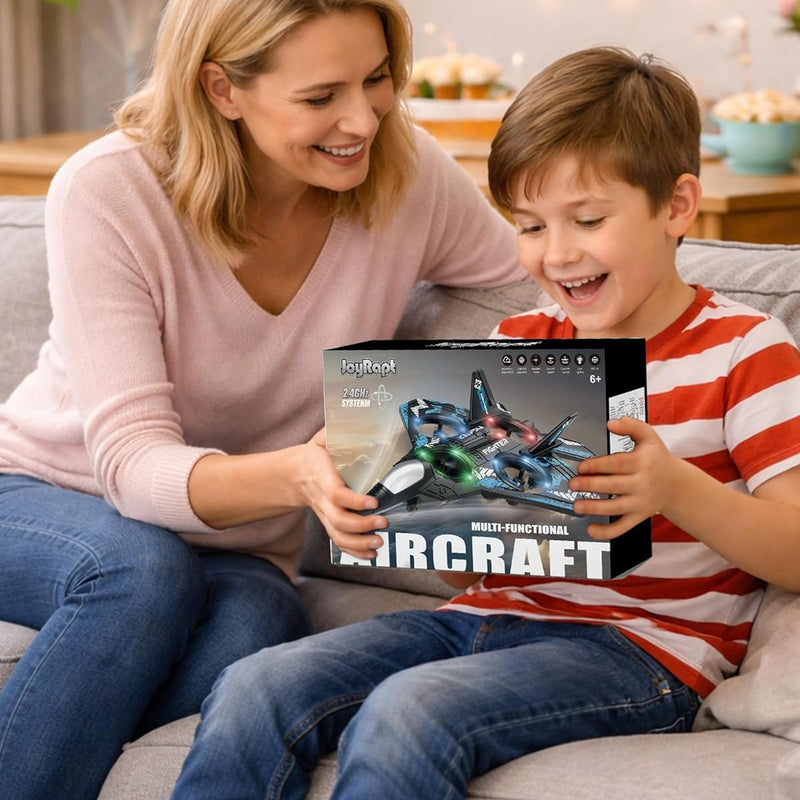 JoyRapt Drones with 360° Flip, LED Lights, and 3 Speed Options - RC Plane for Kids and Adults