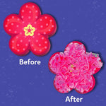 Skillmatics Poke-in Art – Flower Bouquet, Wood Craft Kit, Gift for Kids | Mess-Free, DIY Room Decor, Fine Motor Skills, Pretend Play, Screen-Free Travel Activity, Girls & Boys Ages 4, 5, 6, 7, 8, 9