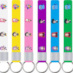 Demon Movie Hunters Birthday Party Supplies: 86-Piece Set with Bracelets, Pins, Keychains, and Stickers for Boys and Girls