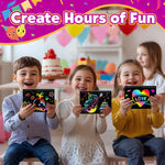 24-pack scratch rainbow art crafts notebooks for kids bulk birthday gift classroom prizes