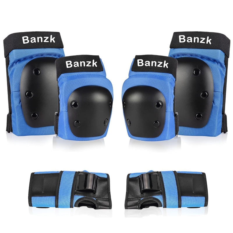 adult 6 in 1 protective gear set for skateboarding biking roller skating cycling sports black