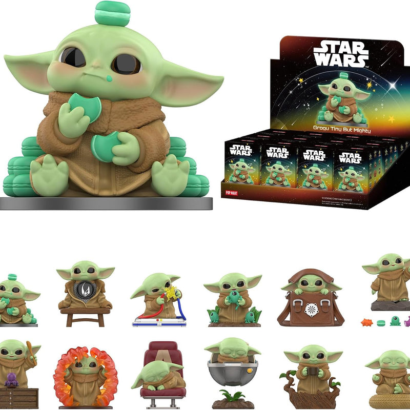 POP MART Star Wars Grogu Tiny But Mighty Series Figures,Collectible Holiday & Birthday for Kids & Adults-Single Box