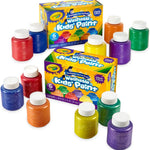 Crayola washable kids paint 6ct, school supplies for toddlers, ages 3+