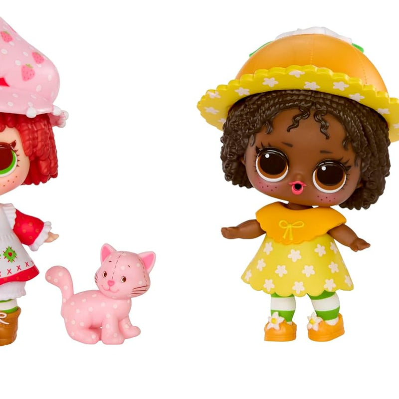 LOL Surprise Loves The World of Strawberry Shortcake Tots with Scented Dolls, Pets, and Transforming Strawberry House Playset – Gift for Kids Ages 4+