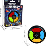 tingbowie handheld electronic memory game with lights and sounds for kids