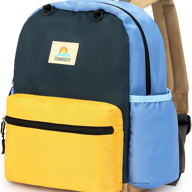 STEAMEDBUN Kids Backpack for Boys 6-8: Toddler Backpack for Preschool Kindergarten - Boys Backpacks for Elementary 4-6