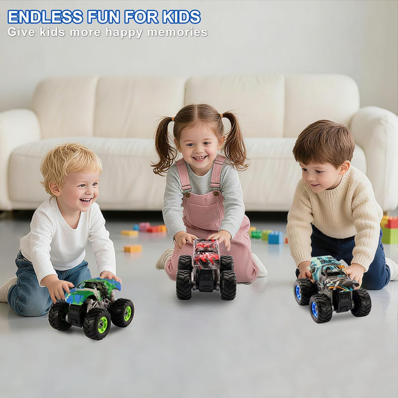 Take Apart Monster Truck Toys for Kids 3 4 5 6 7 8 Year Old Boys, STEM Educational Building Toys with Electric Drill & Storage Box Gift Birthday Christmas for Boys Girls Kids Toddlers