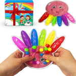 ZICOTO Color Sorting Toys: Enhance Toddler's Fine Motor & Cognitive Skills with Montessori-Inspired Learning