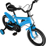 YIYIBYUS 14" Kids Bike, 14 Inch Children's Bicycle, Training Wheels, Adjustable Height, Dual Brake, Suitable for 3-6 Years Old
