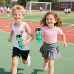 Personalized Game Water Bottle for Boys, 18oz | Customized Kids Insulated Bottle with Name for Kids for School, Stainless Steel Thermo with Straw