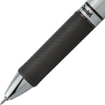 Pentel EnerGel RTX Retractable Liquid Gel Pen, (0.3mm), Extra Fine Line, Needle Tip, Black Ink, Pack of 3 (BLN73BP3A)
