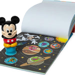 Melissa & Doug Disney Mickey Mouse Sticker Wow! 24-Page Activity Pad and Sticker Stamper for Kids Ages 3-7