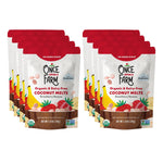 Once Upon A Farm Organic Coconut Melts with Probiotics, Strawberry Banana, Dairy Free, Non GMO, Kosher, 1 Ounces (Pack of 8) | Once Upon A Farm Organic Coconut Melts with Probiotics, Strawberry Banana, Dairy Free, Non GMO, Kosher, 1 Ounces, 8 Pack