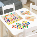 Melissa & Doug Self-Correcting Wooden Number Puzzles with 40 Durable Pieces, Designed for Preschoolers Ages 4-7, Featuring Familiar Objects and a Convenient Slide-In Storage Box for Early Learning and Skill Development.