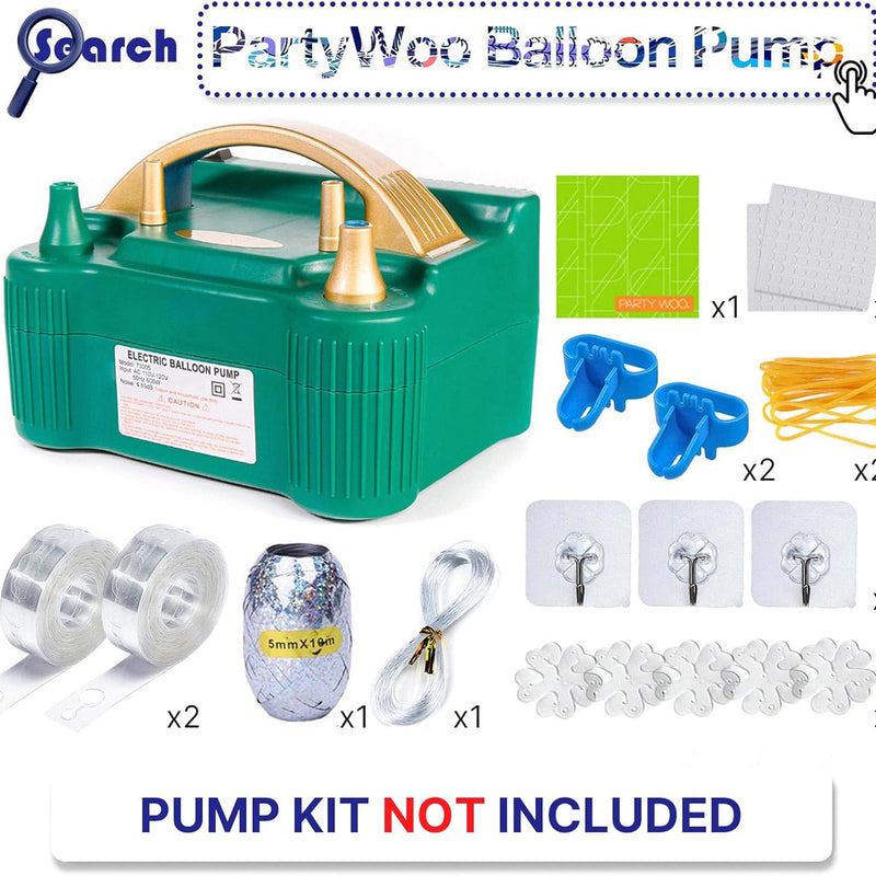 Black Balloon Arch Kit 140 pcs Different Sizes 18 12 10 5 Inch Party Decorations