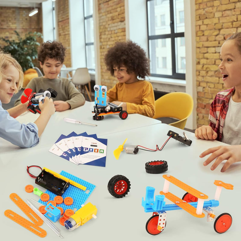 STEM Kits for Kids, Ages 6-12, Robotics Science Experiments, Building Robot Cars, STEM Activities, Educational Toys, Birthday Gifts
